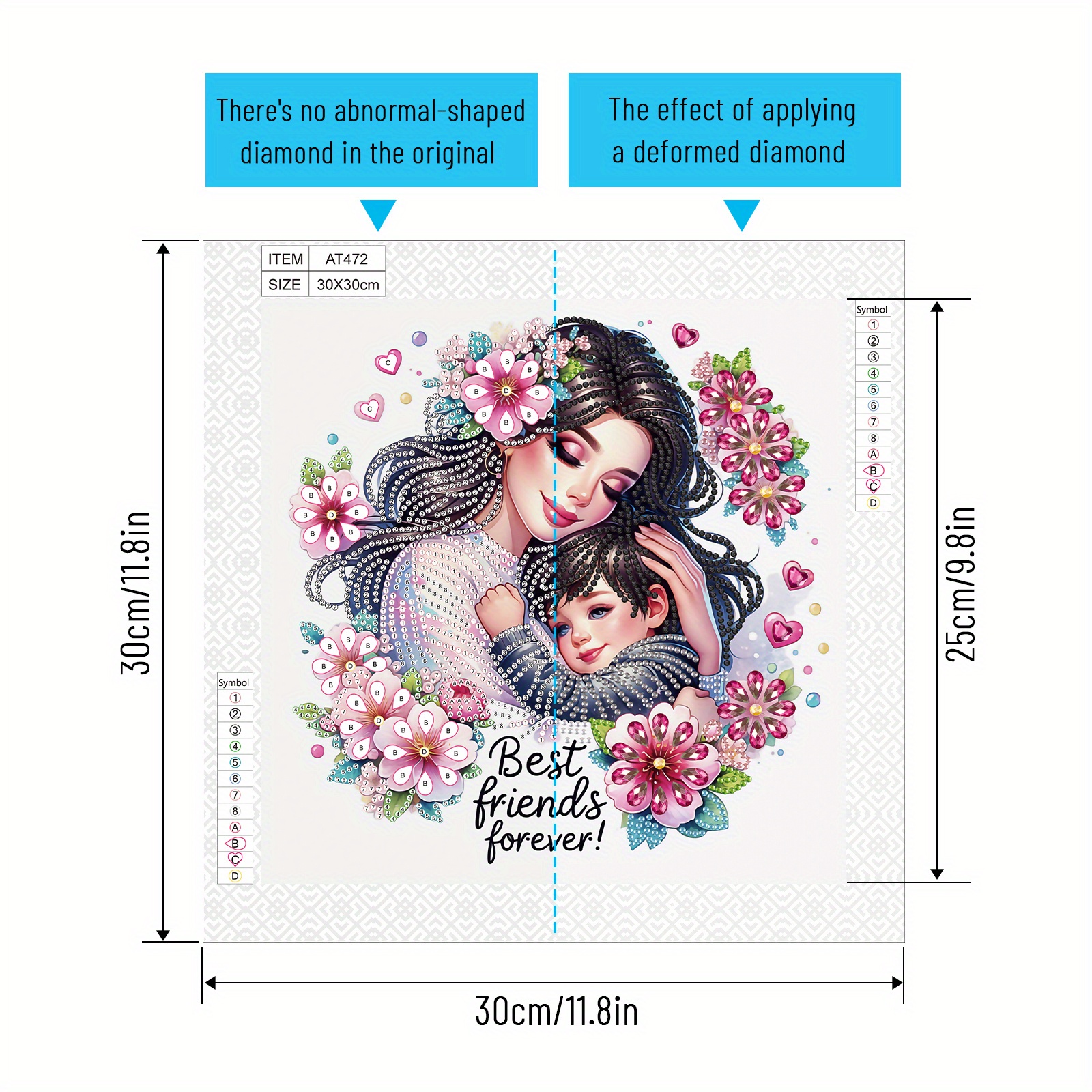 Diy Bloemen En Mensen 5d Speciale Vorm Diamant Art Kits Voor Beginners,Diamond Art Painting Kits Voor Thuis Wanddecoratie Cadeau