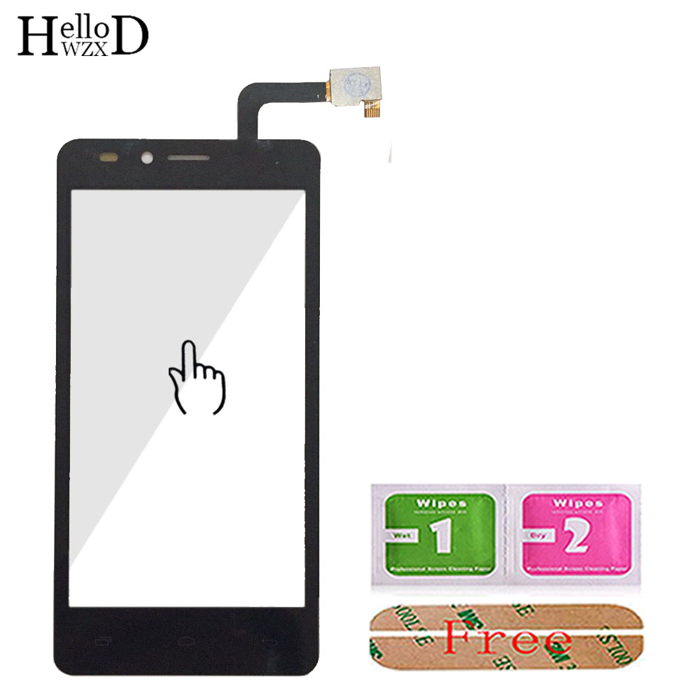 Mobiltelefon touch-glas touchscreen til mtc smart sprint 4g touch screen glas digitizer panel linse sensor fri klæbemiddel