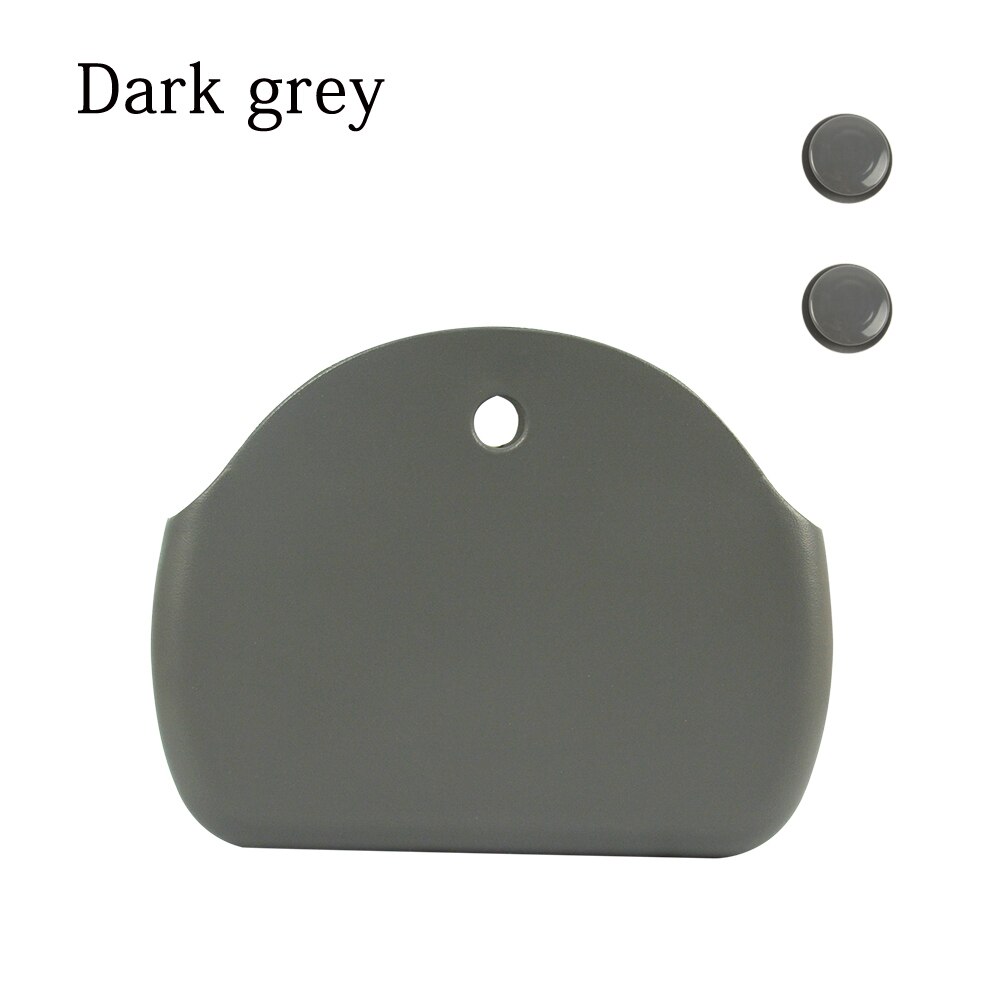 Huntfun nowy Obag światło księżyca ciało torebki damskie modna torebka DIY wodoodporna torba guma krzemu O światło księżyca O torba damska torebka: dark grey