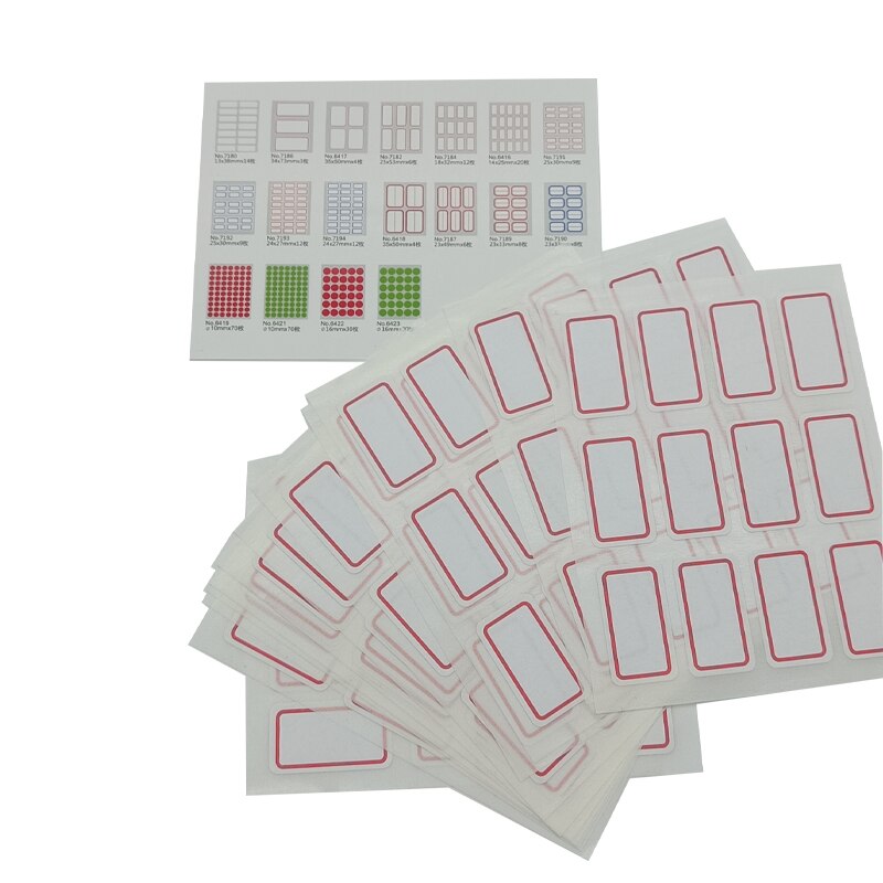 Waterproof 144 self-adhesive label paper thermal label self-adhesive paper packaging label supermarket price blank label