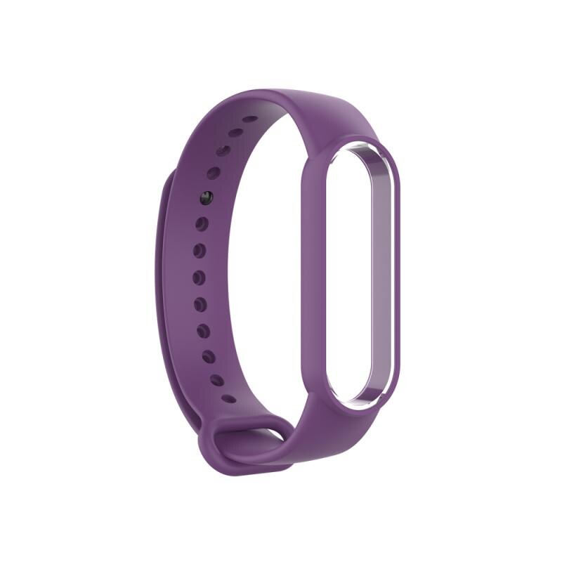 Cinturino di ricambio Per Mi Band 5 Cinturino In Silicone Lucido Del Chiodo Fibbia di Ricambio Cinturino Da Polso Spot 16 Colori Per Xiaomi Braccialetto 5: 16 As show