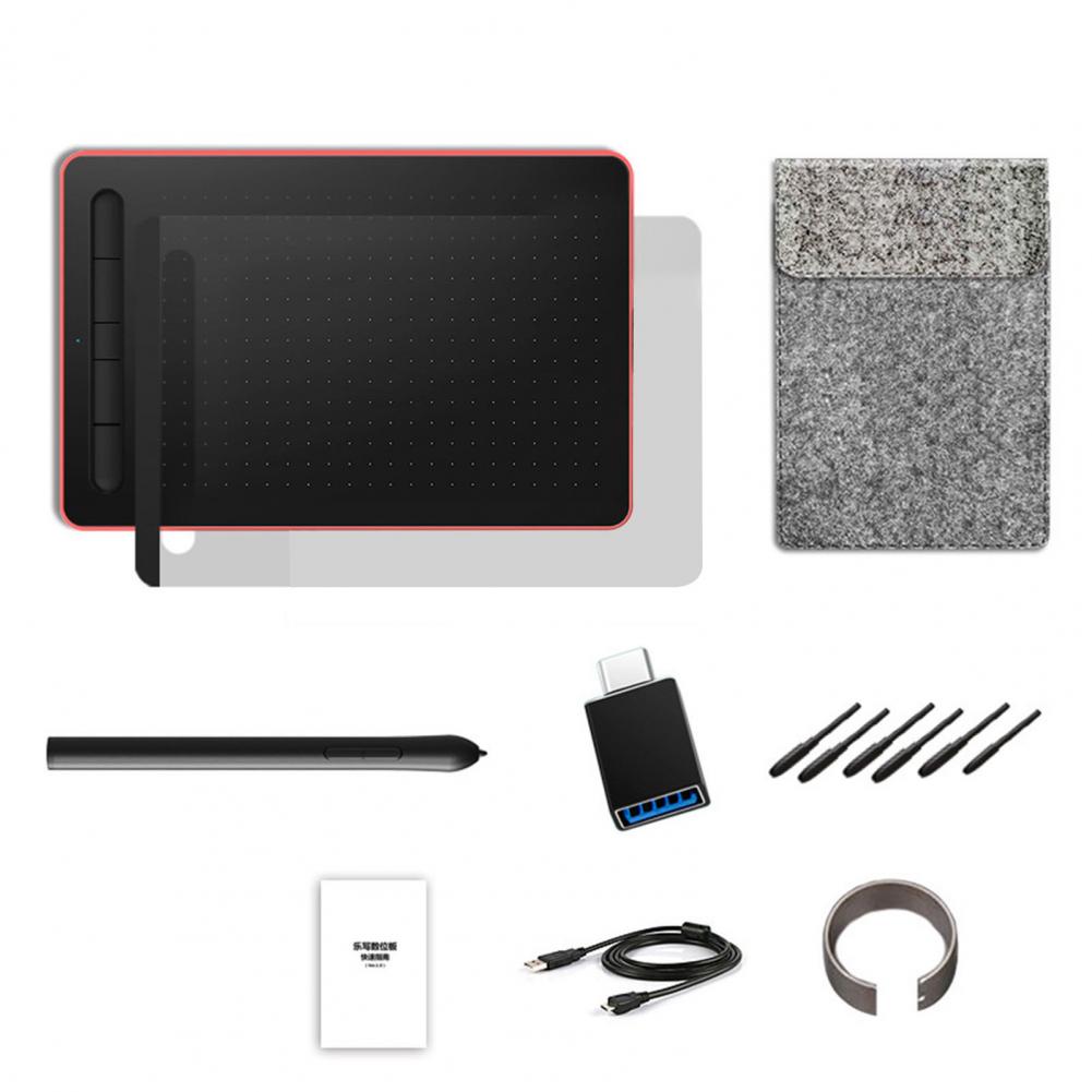 Digital Drawing Online Teaching Graphic Table with 5 Shortcut Keys for Android