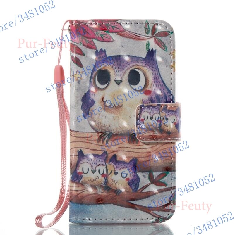 Flip Wallet Case for Huawei Honor 6C DIG L21HN Cover Butterfly Tower Case for Honor C6 DIG-L21 PU Leather Protective Phone Cover: 2