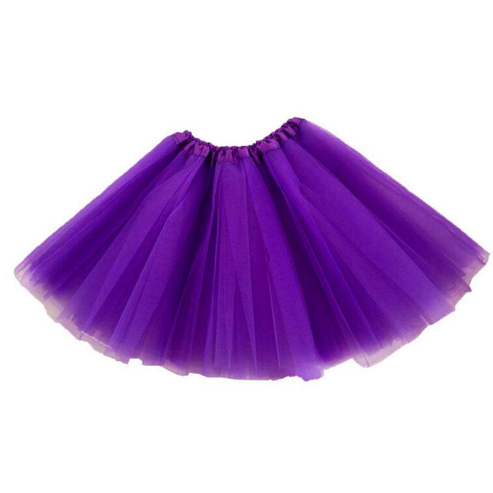 Kids Petticoat Clothes Summer Baby Girls Teen Chiffon Fluffy Pettiskirts Tutu Princess Party Skirts Ballet Dance Wear 1PC: 4