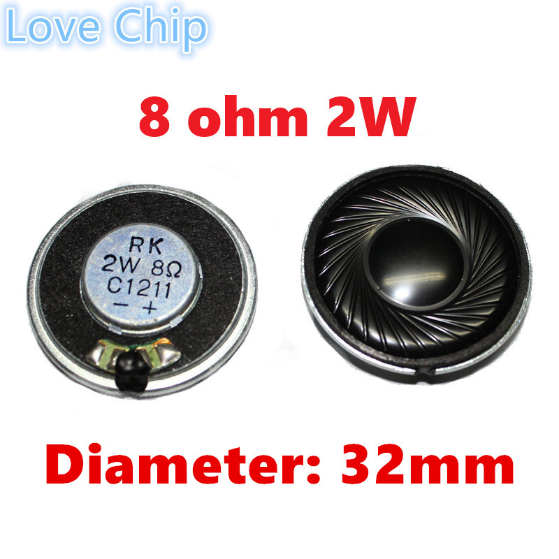 0.5W 1W 2W 8R 16R 32R Mini głośnik 8 Ohm 32 Ohm Średnica głośnika 20mm 23mm 26mm 28mm 30mm 32mm 36mm 40mm 45mm Głośnik: MULTI