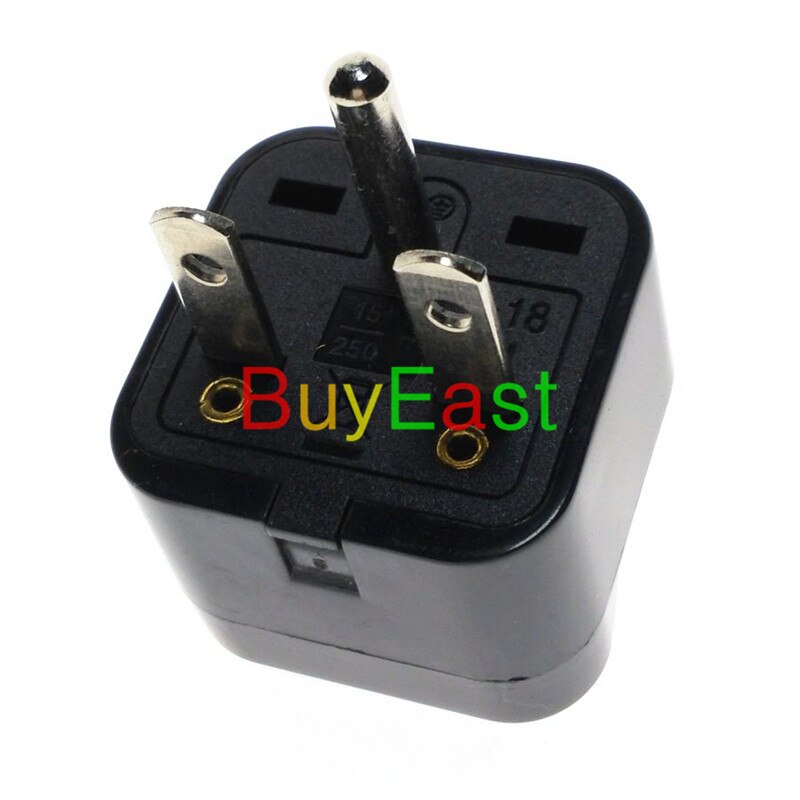 Universal World to North American US NEMA 6-15P Electrical Plug Adapter convert UK/EU/US/AU/China/Japan.... WT