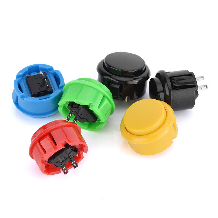 USB Arcade Parts Joystick + Color Push Button Kits Game Controller DIY Replacement Kits