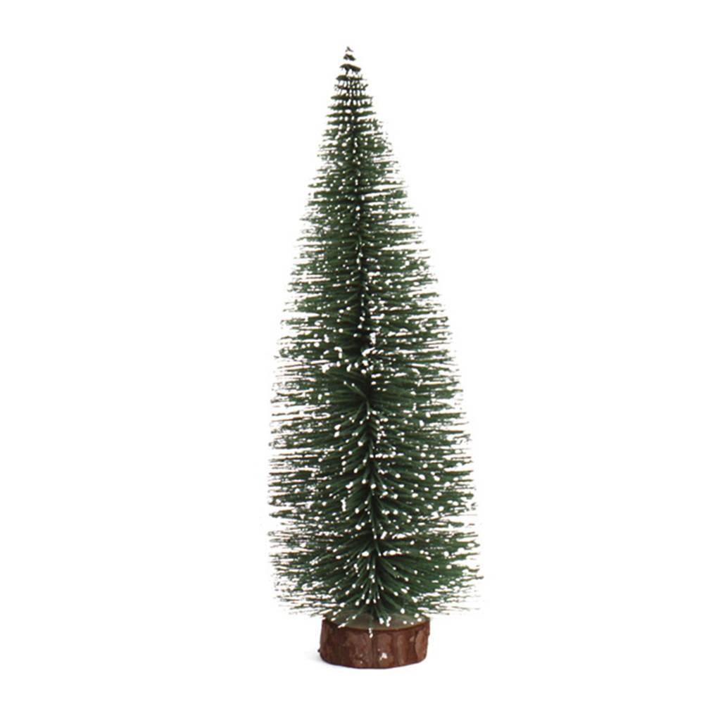 1pcs mini Christmas tree pine needle white cedar flocking stained desktop ornaments shooting props scene decoration Kids