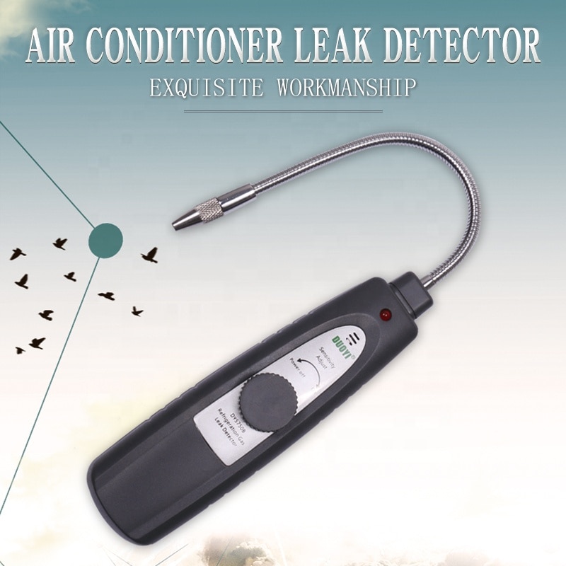 DY5750B Air Conditioner Leak Detector R410a R32 Refrigerant Snow Refrigerator Air Conditioner Halogen Detector