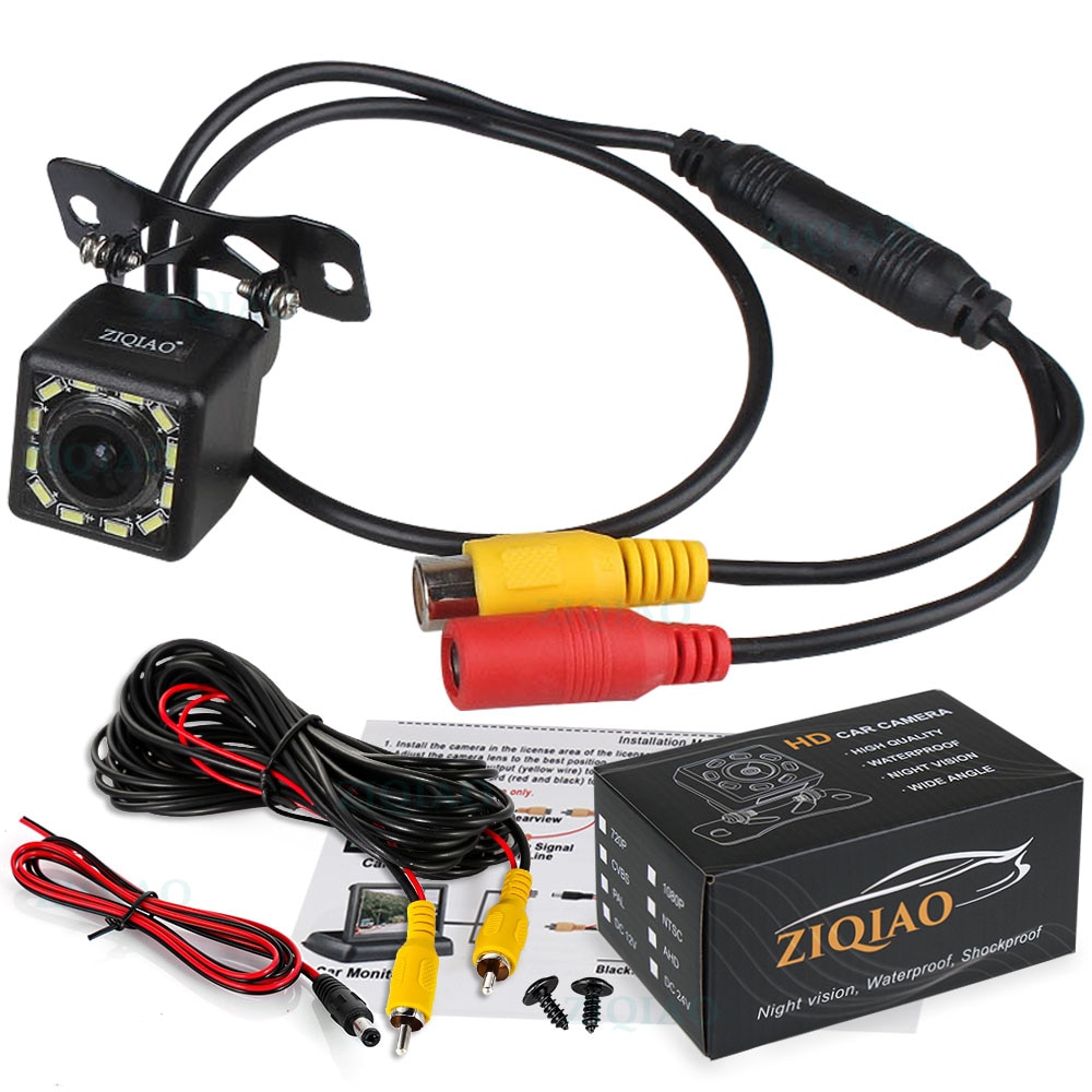 Ziqiao bilparkering backkamera hd universell dynamisk bana guide linje backkamera  hs069
