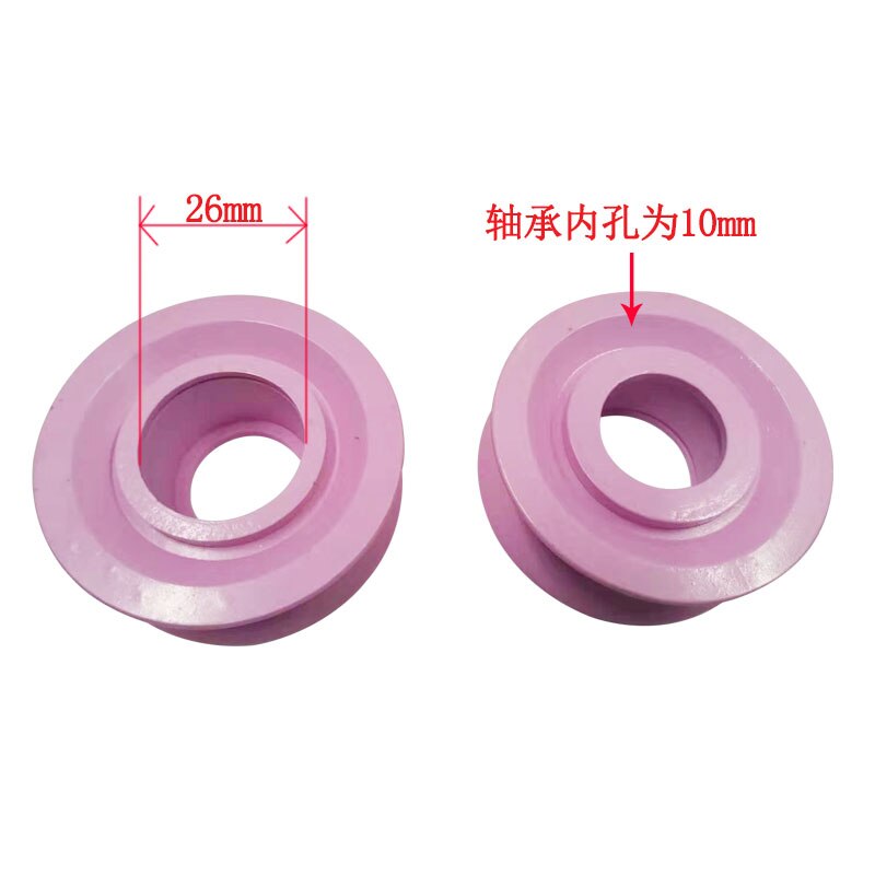 All ceramic guide wheel ceramic wire wheel ceramic guide wheel 99 porcelain strand winding machine wire winding machine accessor