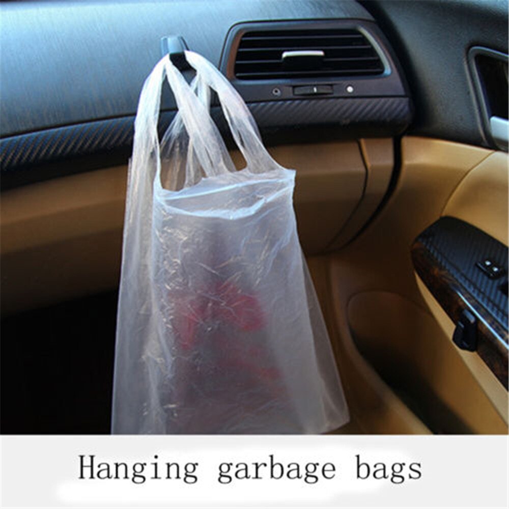 Support en plastique ABS pour voiture, 3 pièces, crochet de véhicule pratique Mni, crochet de véhicule, noir pour sac de voiture support de crochet