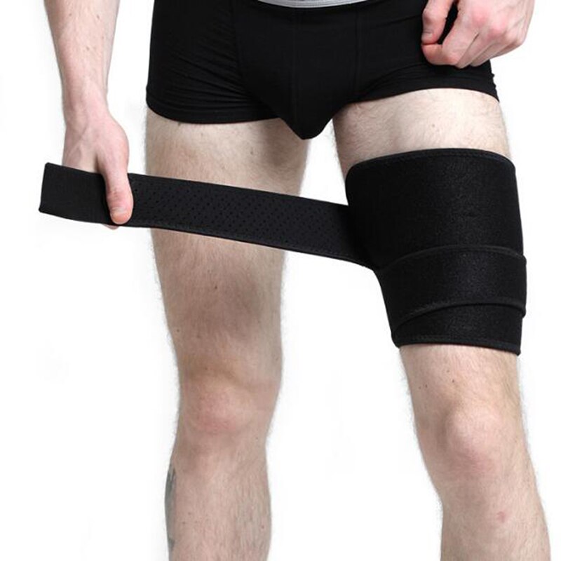 Novo estilo de esportes ao ar livre futebol basquete vôlei segurança perna coxa proteção muscular shin guarda almofadas suporte cinta