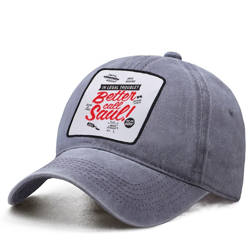 Meglio Chiamare Saul Berretto Da Baseball Donna Berretti Coda di Cavallo Caps Papà Trucker Snapback Cappello Solido Boinas Gorras Casquette Sole Cappelli Ombra: Gray 6