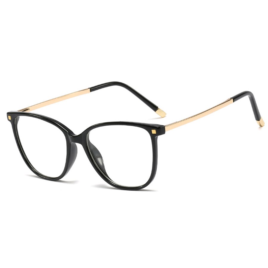 Cat Eye Glasses Frames Women Trending Styles Brand Optical Computer Glasses Oculos De Grau Feminino Armacao: black frame