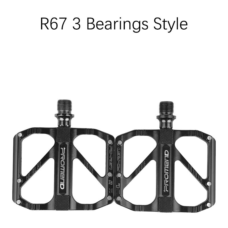 WEST BIKING Quick Release Bicycle Pedals | 3 Bearing Aluminum Platform | 9/16 Inch Axle
