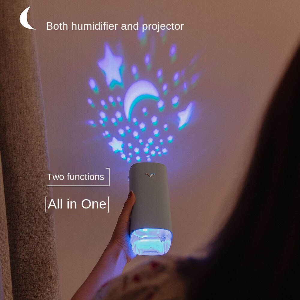 Liten luftfuktare ultraljudsdimma ångdimma tillverkare eterisk olja usb aromdiffusor för hushålls sovrum bil rosa vit