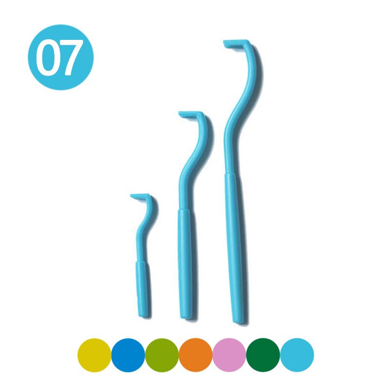 3pcs/lot Pet Cats Dog Tick Removal Tool Flea Louse Clipper Dual Teeth Cleaning Mites Twist Hook Remover Pet Supplies: 07