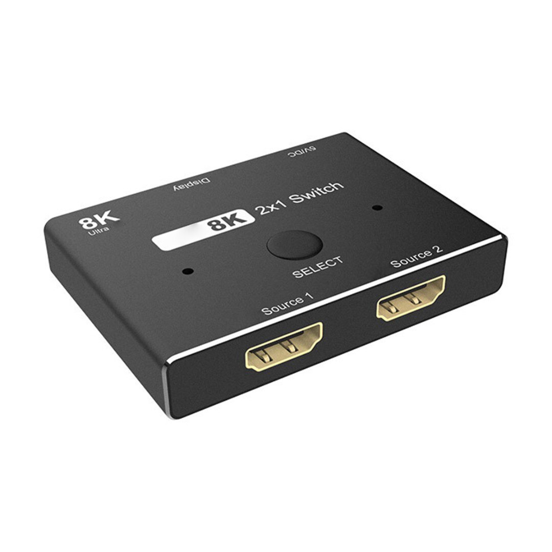 1Pc 2in1 Hdmi-Compatibel 2.1 Out Switch Adapter 4K... – Grandado