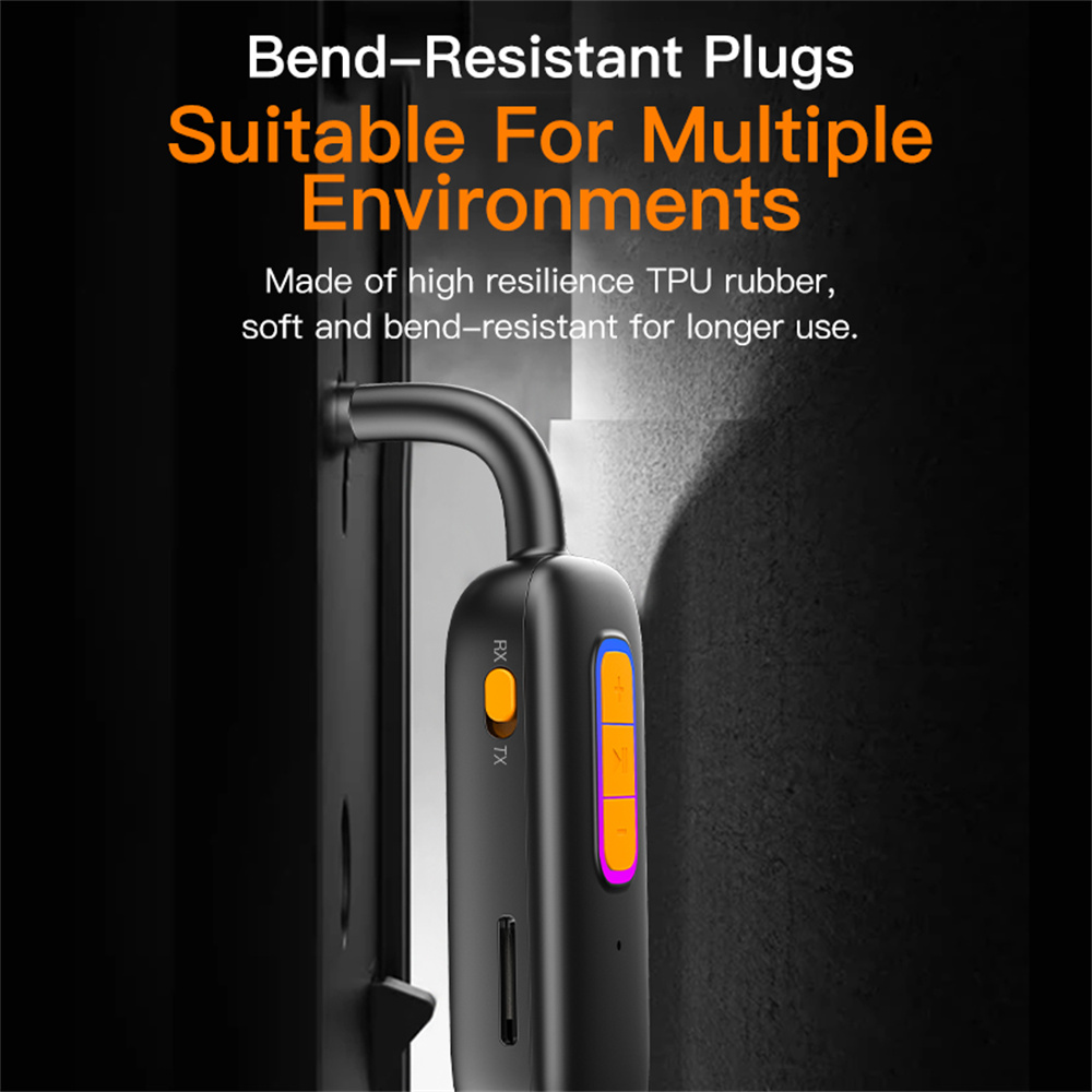 Bluetooth 5.4 Audio Wireless Transmitter and Receiver 3.5mm Aux Audio Adapter Bluetooth Transmitter for TV Car Headphones