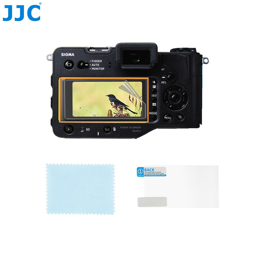 JJC Camera Screen Protector voor Sigma SD Quattro/SD Quattro H/P0 QUATTRO/DP2 QUATTOR/DP1 QUATTOR/DP3 QUATTOR/SD1 Merrill/SD1