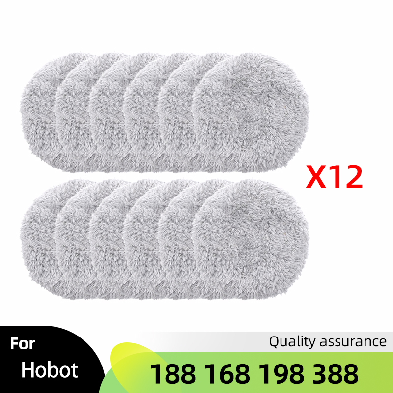 Toallitas limpiadoras de ventanas para hobot, paño de limpieza PhoReal para limpieza de ventanas, robot, mopa, accesorios de trapo, 188, 168, 198, 388: Verde claro