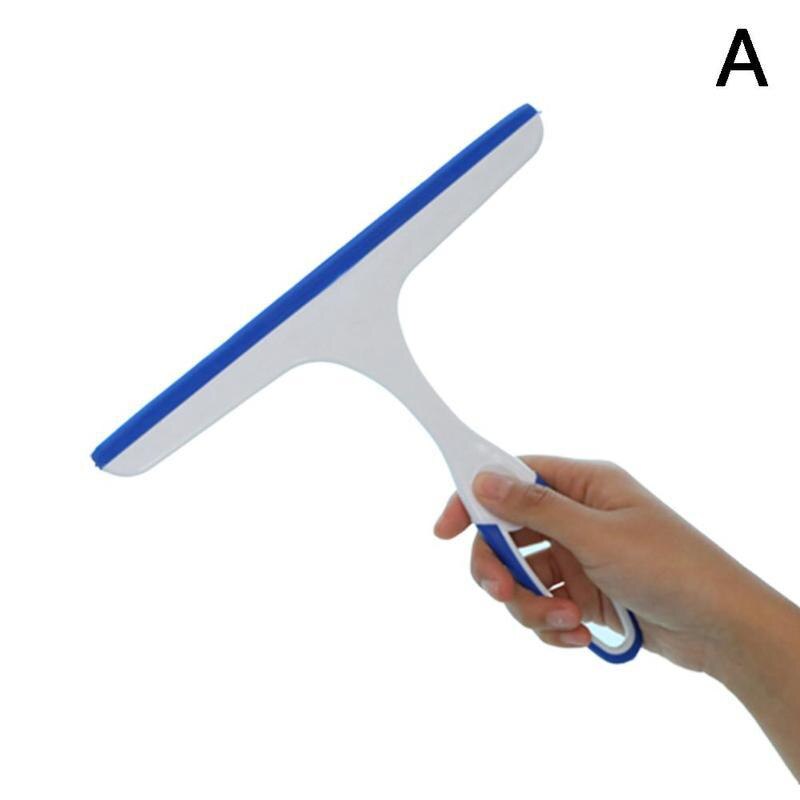 Glas Fenster Sauber Wischer Weiche Silikon Klinge Seife Reiniger Schaber Auto Dusche Spiegel Wischer Haushalt Windschutzscheibe Reinigung Schläger L7Y5: A