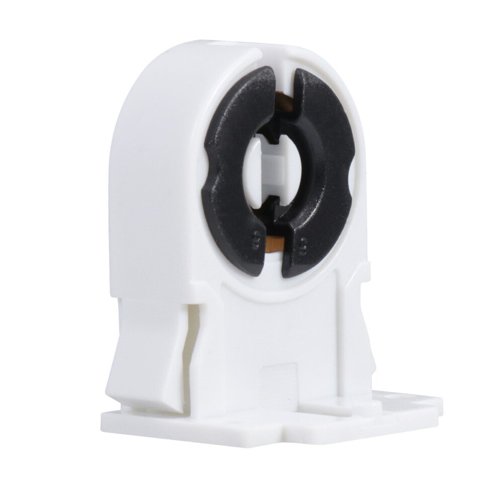 20PCS T8/G13 Fluorescent Lamp Holder Heat-resistant Lamp Holder Household Light Tube Holder for Home Office Bedroom (White): Default Title