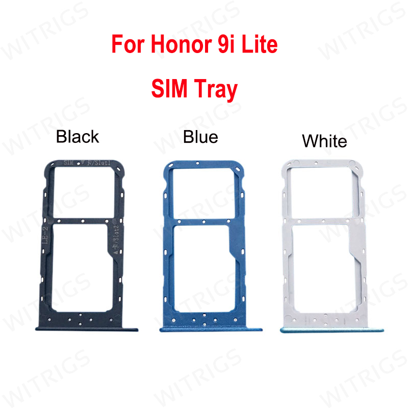 Witrigs SIM Card Tray Holder Slot Socket For Honor 9 Lite 9i 9X 9lite