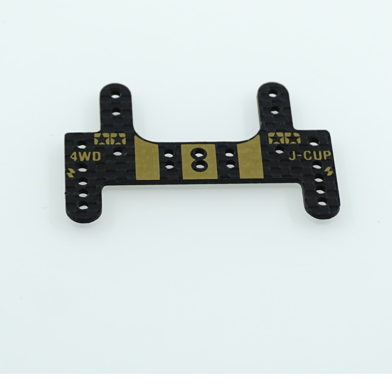 self-made mini 4wd parts 1/32 scale 1.5mm carbon rear plate for tamiya mini 4 wd racing cars lettering rear CNC