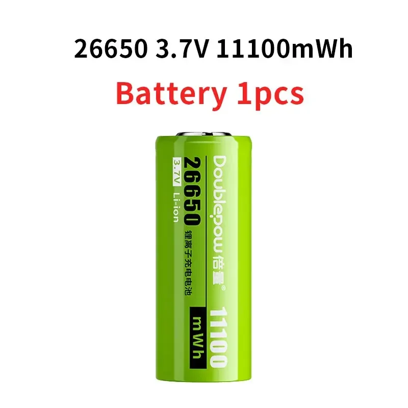 26650 3.7V 11100mWh Li-ion Battery Lithium Rechargeable Batteries for Strong Light Flashlight Solar Street Light Power Tool: PURPLE