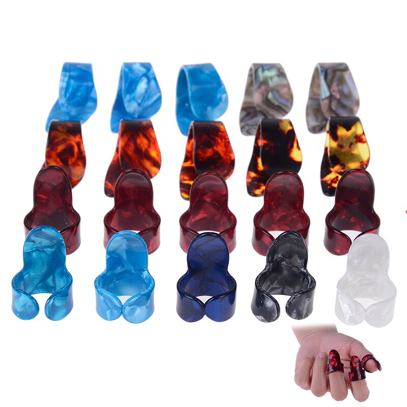 Alnicov 15Pcs Metalen Celluloid Vinger Pick Duim Set Gitaar Picks Met 15 Grid Case Opbergdoos 639938223 Alnicov 15Pcs Metalen Celluloid Vinger Pick Duim Set Gitaar Picks Met 15 Grid Case Opbergdoos 639938223