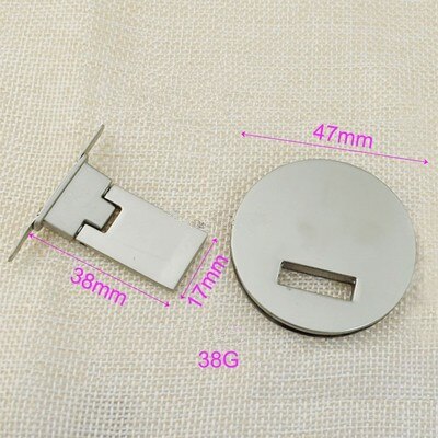 1Pcs Tas Sluiting Lock Voor Diy Handtas Tas Accessoires Handtas Snap Sluiting Case Gespen Onderdelen Hardware Tool: 7