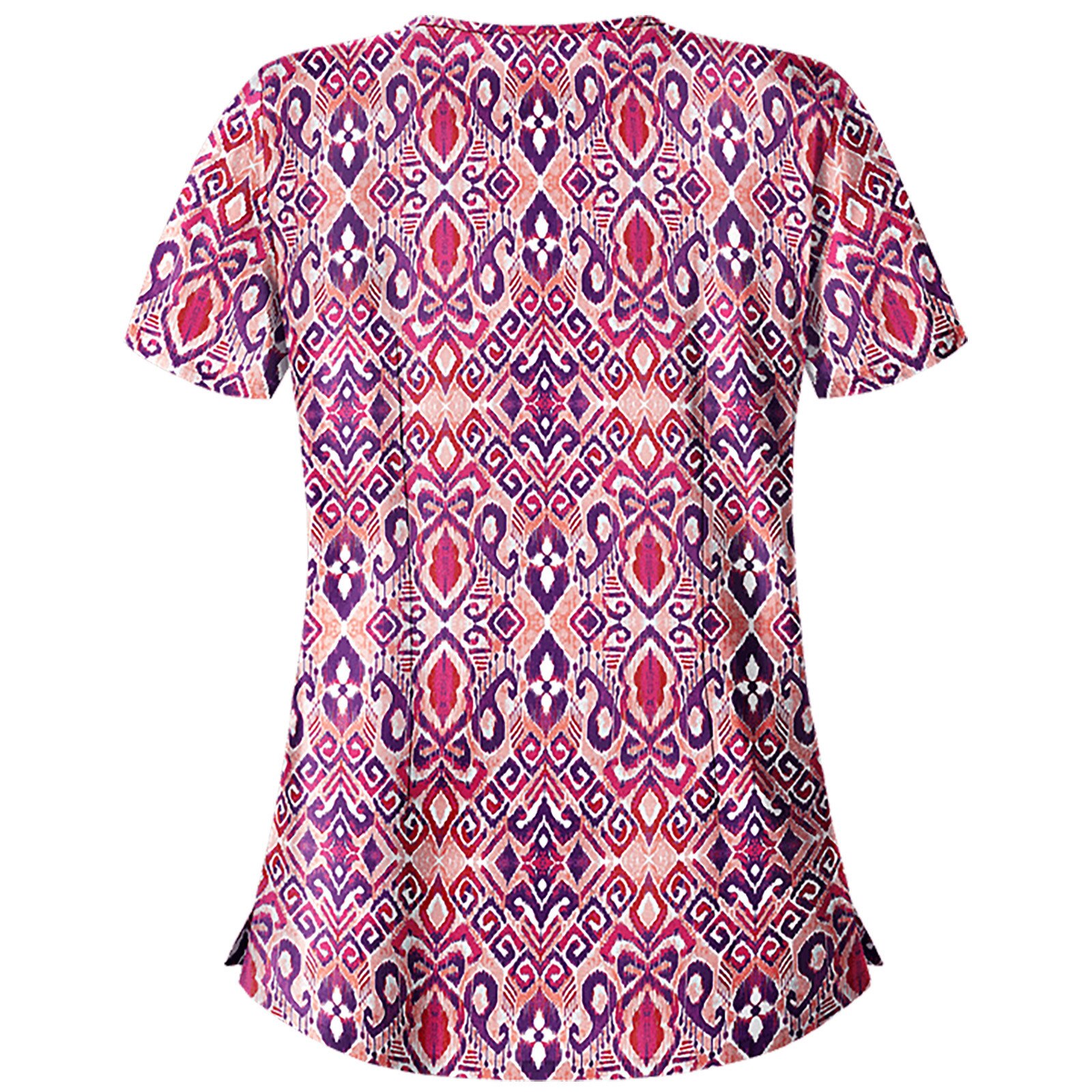 Uniformes enfermera mujer bata uniforme de enfermera accesorios ropa de trabajo uniforme de trabajo de las mujeres Tops con cuello en V trajes
