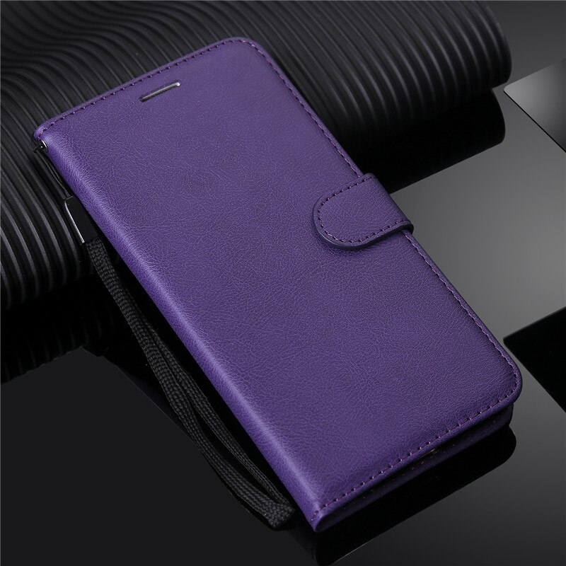 Caso para Nokia 1 Plus caja del teléfono Nokia 1 Plus cubierta Nokia 1 Plus TA-1130 TA-1111 TA-1123 Nokia1 1 Plus Flip de cuero de la PU: Purple
