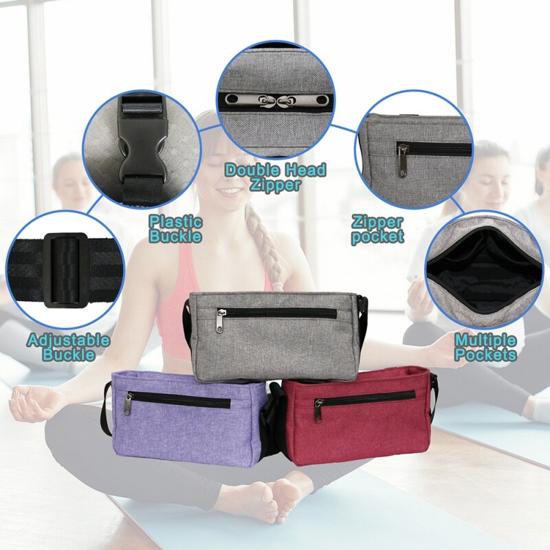 Yogamat tas bodybuilding fitness yogamat opbergtas schoudertas vrijetijdstas messenger bag sport yogatas