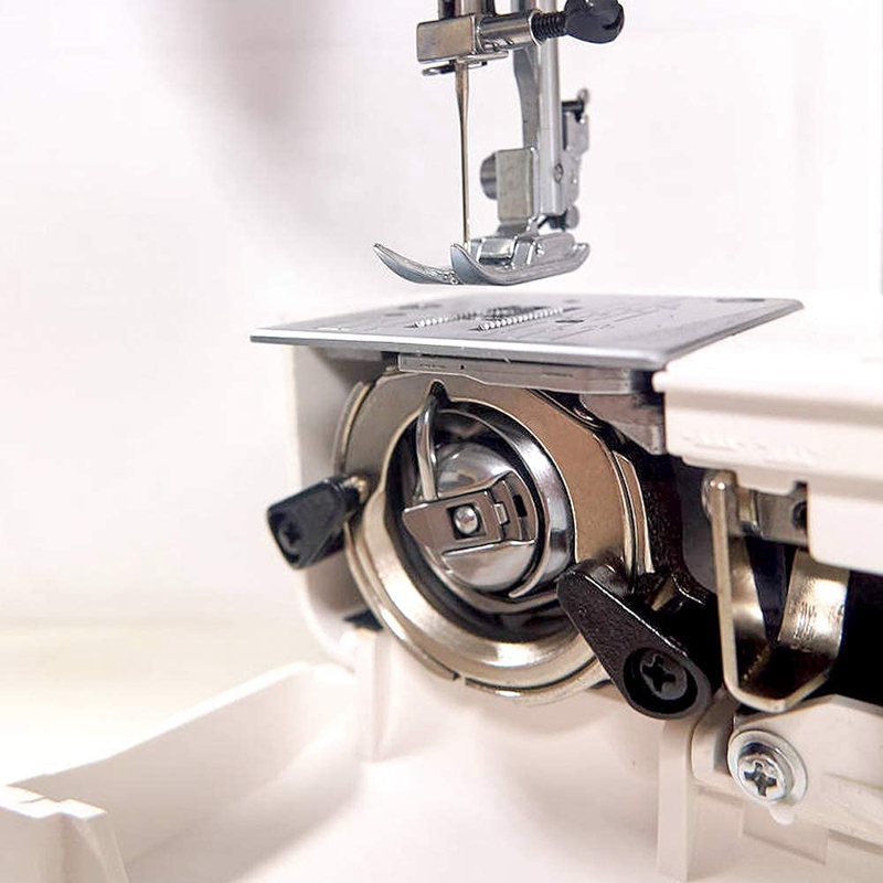 Porta spolina per macchina da cucire 4 pezzi con bobine in metallo 28 pezzi per fratello Janome cantante Kenmore