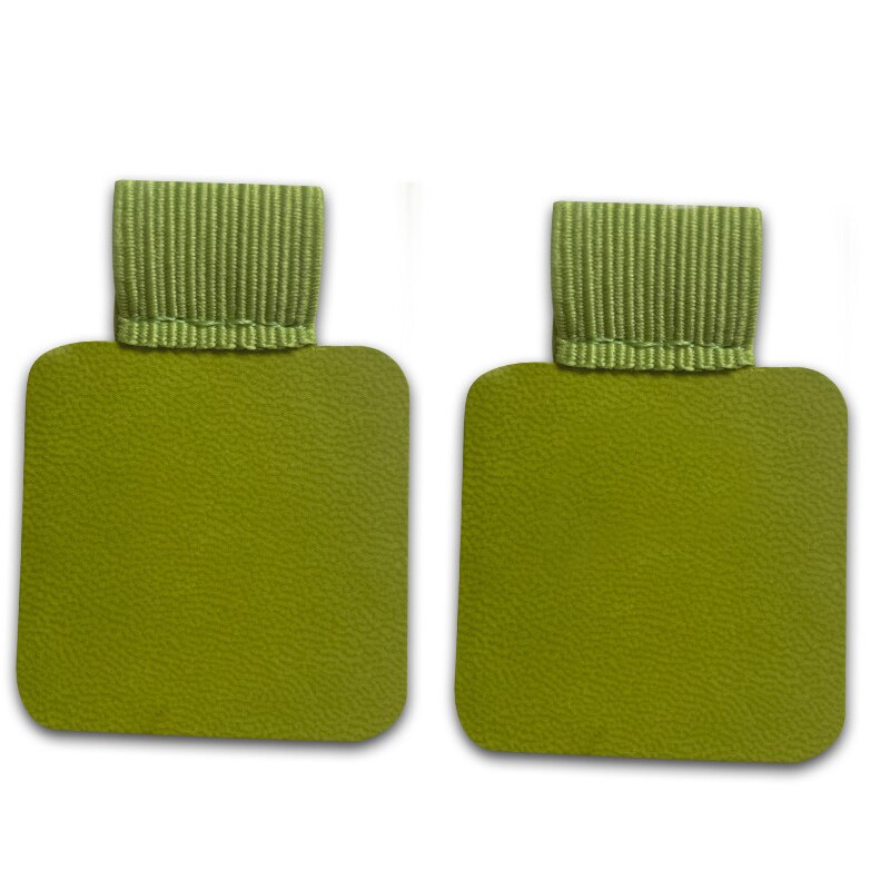 Porte-crayon en cuir PU auto-adhésif, 2 pièces, boucle élastique, pince à crayon, organisateur de papeterie pour carnet de notes, Journal planificateurs: 2pcs green