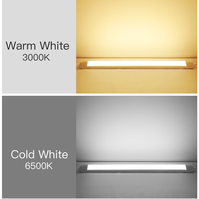 Tira de luces Led de tubo de 220V con Cable, accesorio de luces para el hogar, dormitorio, cocina, armario, iluminación, lámpara interior, tubo de 110V