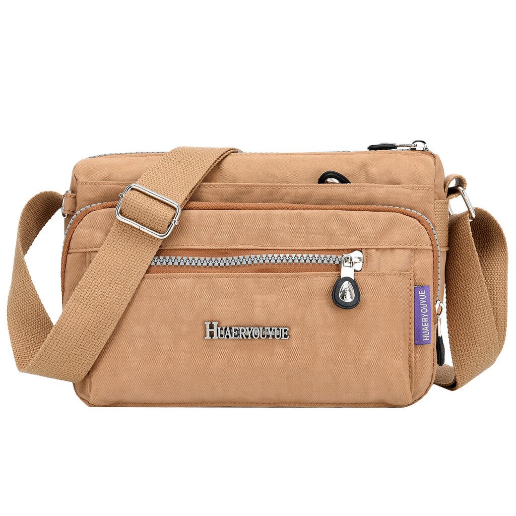 Vrouwen Messenger Bag Nylon Schoudertas Dames Bolsa Feminina Waterdichte Reistas vrouwen Crossbody Bag #15: Khaki