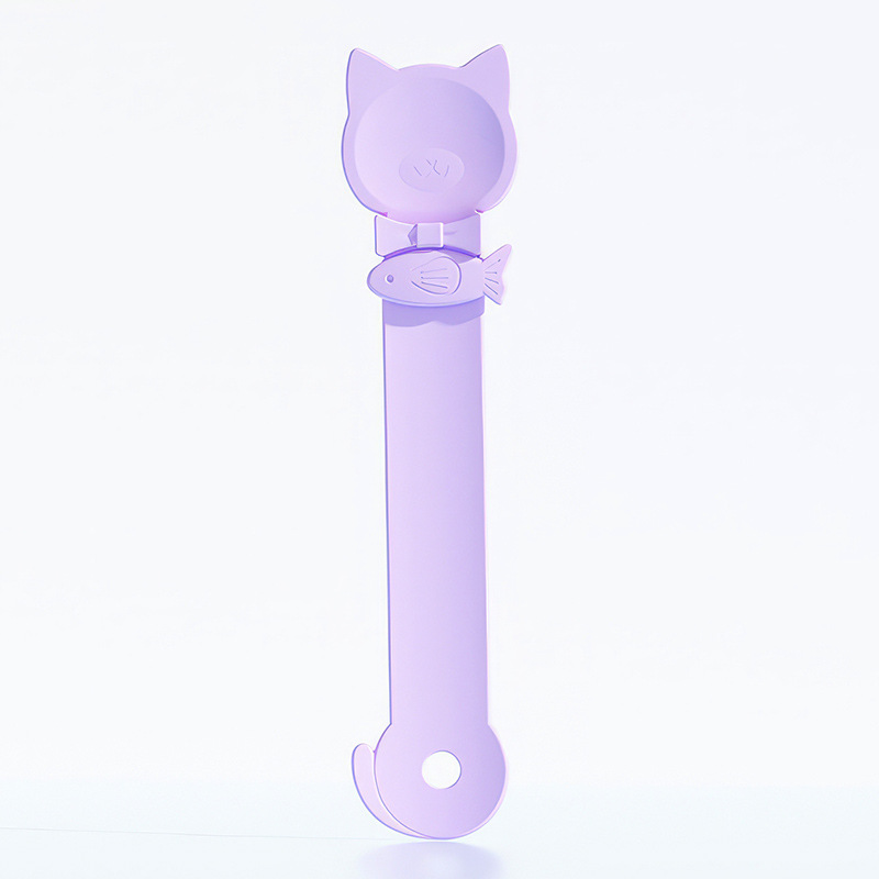 Colher de alimentação para gatos, para alimentos semiríquidos molhados, colheres de apertar para gatos, suprimentos para alimentação de guloseimas e suplementos úmidos: Verde