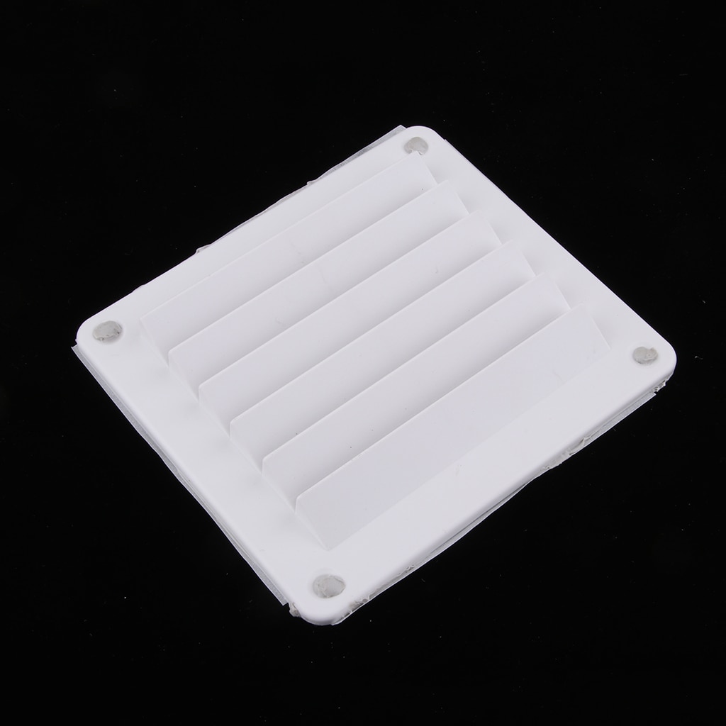 Wit Rechthoekige Boot Vent Louvre Kleine Voor Marine Boot Rv Camper