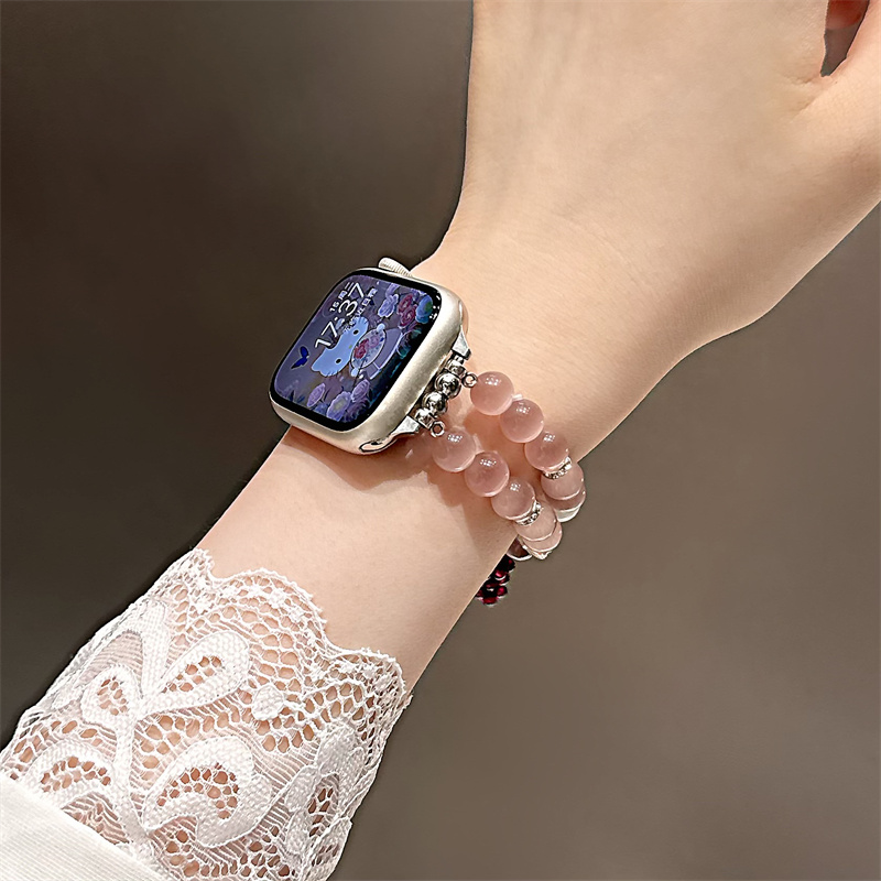 Vrouwen elasticiteit kralen band voor Huawei fit 3 bandjes horloge Fit 2 armband bands Correa polsbandje SmartWatch accessoire vervanging