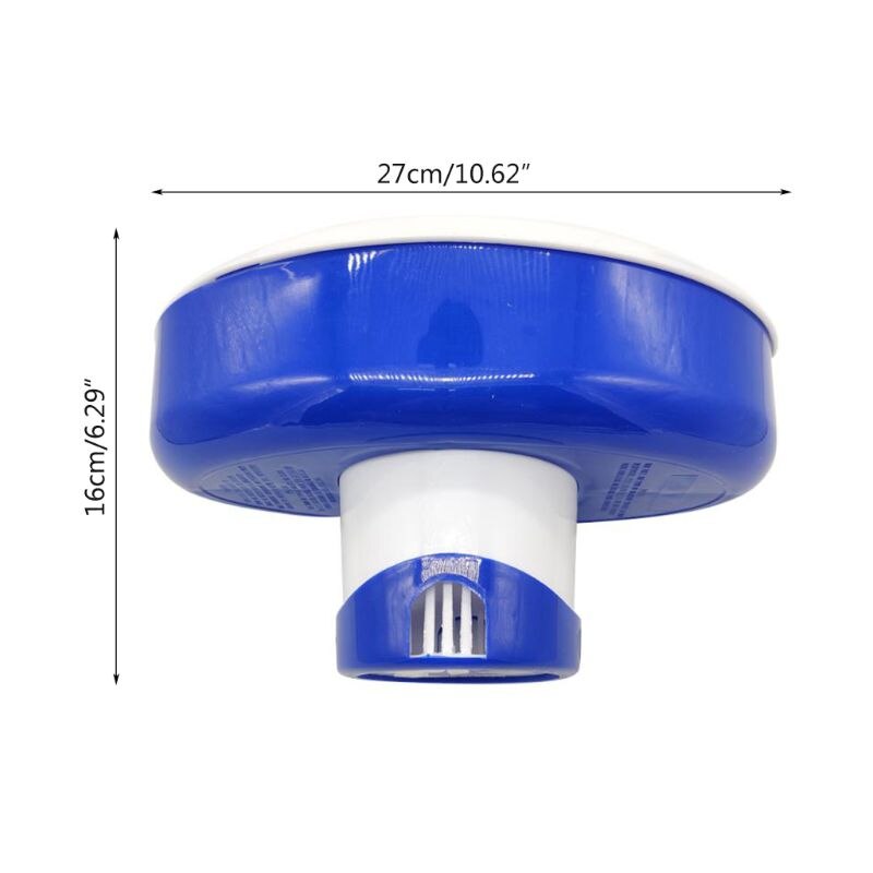 Floating Water Swimming Pool Accessories 3”-Tablet Chlorine Dispenser M0XD