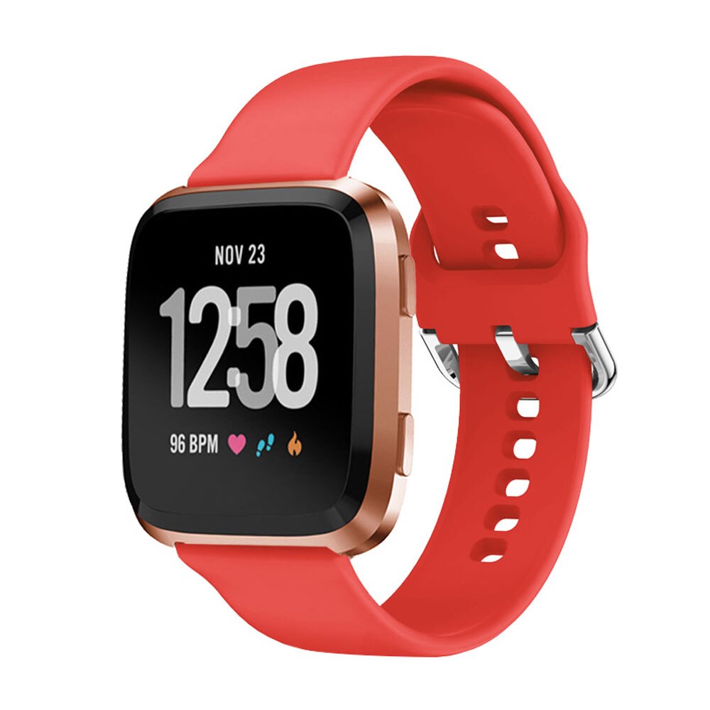 Zachte Sillicone Horloge Band Voor Fitbit Versa/Versa 2 Polsband Vervanging Horloge Band Voor Fitbit Versa 2 Accessoires