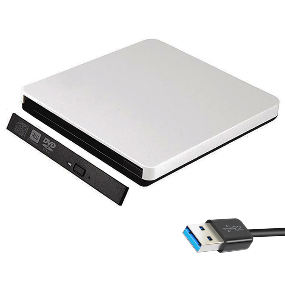 USB 3.0 External Blu-ray DVD/CD-ROM Case For Laptop Desktop PC Optical Disk Drive SATA External DVD Enclosure