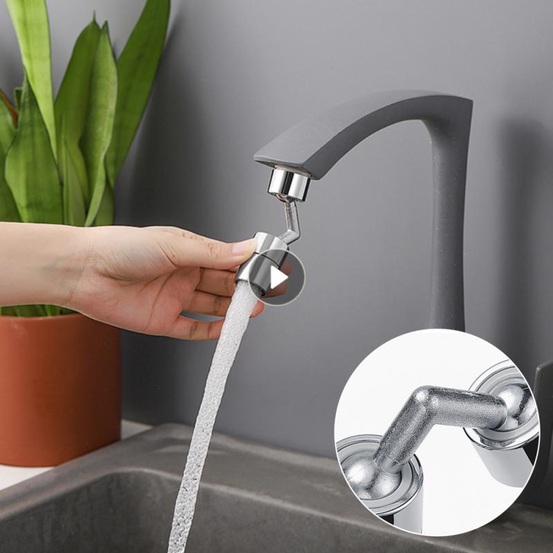 360 Rotate Faucet Extenders Swivel Tap Extender Adapter Universal Faucet Splash Proof Head Water Tap Nozzle Kitchen Accessories