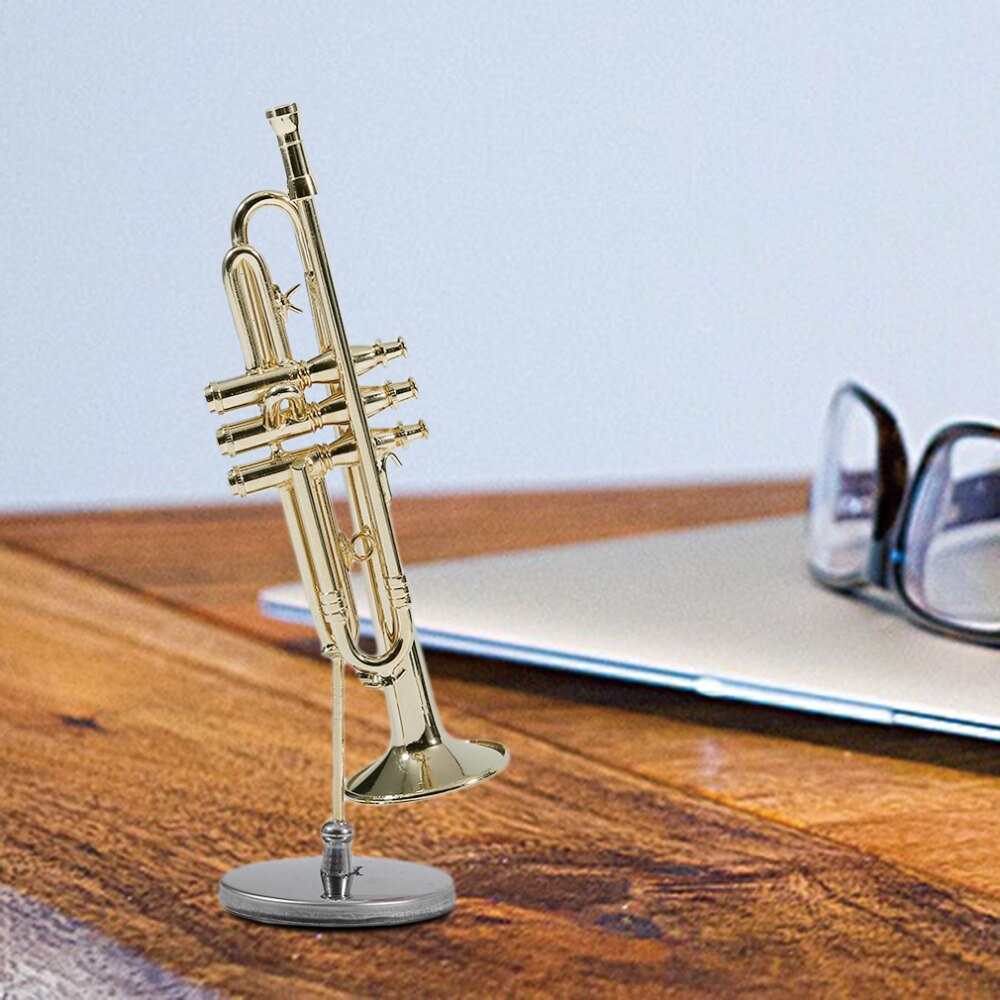 Mini Trumpet Toy A Good For Child Mini Trumpet Toy Model For Kid Mini Trumpet with Case