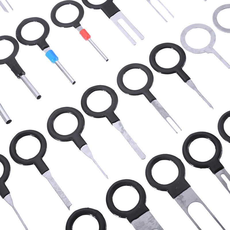 41pcs Car Terminal Removal Kit Electrical Wiring Crimp Connector Pin Extractor Puller Terminal Repair Tools