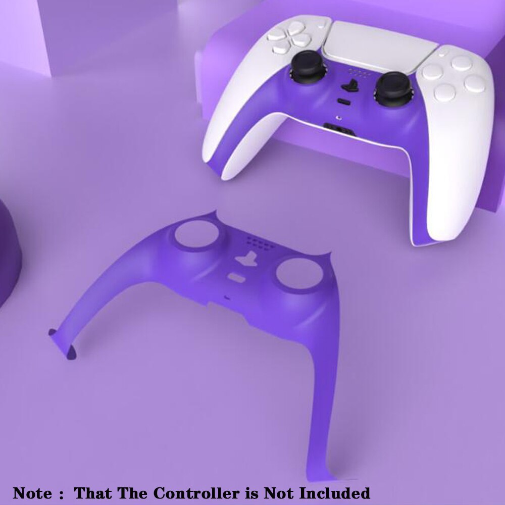 Ps5 controller-dekorleisten-abdeckungen, ersatzgehäuse für drahtloses dualsense-zubehör: Lila